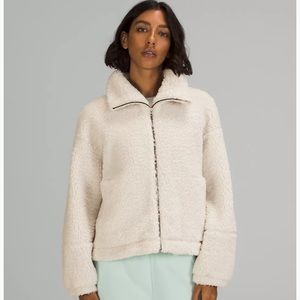 Lululemon Cinchable Fleece Zip Up
